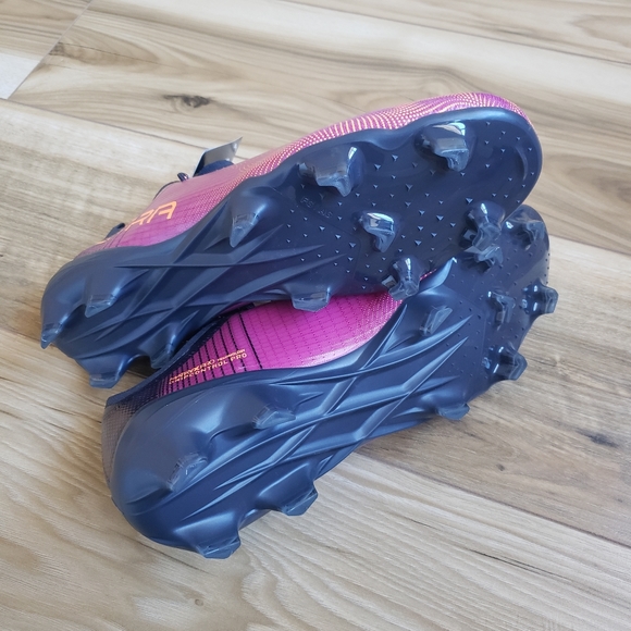 Puma Ultra 2.4 Firm Ground AG Festival Fuchsia Soccer cleats size 11.5 - Picture 10 of 11